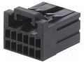 Connector: wire-board; plug; female; PIN: 12; Dynamic D-2100; 5A TE Connectivity 1-1318118-6