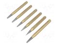 Kit: punches; 6pcs. RENNSTEIG REN.4241200