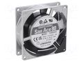 Fan: AC; axial; 80x80x25mm; 37.8m3/h; 30dBA; ball; 2650rpm; 230VAC SANYO DENKI 109S054