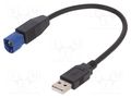 USB/AUX adapter; Citroën,Opel,Peugeot,Toyota; OEM USB ACV 44-1300-003