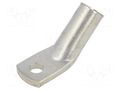 Tip: ring tube; M6; 35mm2; crimped; for cable; angled 45°; tinned ERKO KCS45-6-35/10