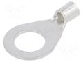 Tip: ring; M10; 4÷6mm2; crimped; for cable; tinned; copper; 11mm ERKO KOA-10-6/100