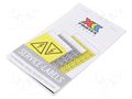 Safety sign; self-adhesive folie,vinyl; black; 16mm; Marking: L3 PARTEX PLB42377
