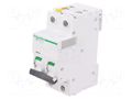 Circuit breaker; 400VAC; Inom: 63A; Poles: 2; Charact: B; 6kA; IP20 SCHNEIDER ELECTRIC A9F03263