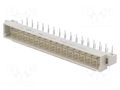 Connector: DIN 41612; socket; male; PIN: 32; angled 90°; 6A; THT; a+c HARTING 09046322951