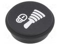 Button; round; Ø21mm; black; 09 EAO 09-0S12.3306