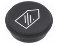 Button; round; Ø21mm; black; 09 EAO 09-0S12.6080