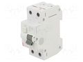 RCBO breaker; Inom: 20A; Ires: 300mA; Poles: 2; 230/400VAC; IP20 ETI POLAM 002173325