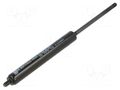Gas spring; Thread: M6; L: 195mm; Øout: 15mm; Piston diam: 6mm; 150N PNEUMAT ST-080-150N-V-D6