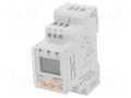 Meter: relay; digital; for DIN rail mounting; LCD; 3 digit; 0÷50°C SELEC 900CPR-1-BL-U-CE