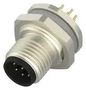 SENSOR CONNECTOR, 8POS, PLUG, M12, PANEL T4140012081-000.