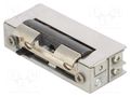 Electromagnetic lock; 6÷12VDC; with the internal memory LOCKPOL 1433RFW6-12VAC/DC