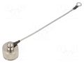 Protection cover; MIL-DTL-38999 Series III; size 9; silver AMPHENOL AIR D38999/33F09R