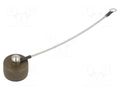 Protection cover; MIL-DTL-38999 Series III; size 11; olive AMPHENOL AIR D38999/33W11R