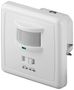 Infrared/Acoustic Motion Detector, white - for flush wall mounting, 160° detection, 9 m range, suitable for indoors (IP20) 95171