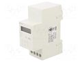 Counter: electronical; working time; LCD; Usup: 12÷150VDC; IP20 SIEMENS 7KT5821