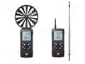 Thermoanemometer; Vel.measur.resol: 0.01m/s; -20÷70°C,0÷50°C TESTO TESTO417+425