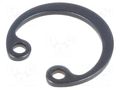 Circlip; spring steel; BN 822; Plating: black finish BOSSARD B14/BN822