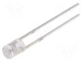 LED; yellow; 3mm; 180÷220mcd; 140°; Front: recessed; 1.9÷2.4VDC OPTOSUPPLY OSY5PA3FE1F