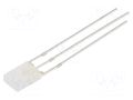 LED; yellow/yellow green; rectangular; 2x4.95x6.95mm; bicolour OPTOSUPPLY OSYGHC71C2B