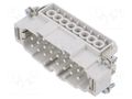 Connector: HDC; contact insert; male; PIN: 16; 16A; 500V; HEAVYCON PHOENIX CONTACT HC-B16-I-UT-M
