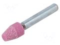 Grindingstone; Ø: 10mm; aluminium oxide; plunger; 6mm PG PROFESSIONAL PG-MC.005