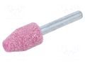 Grindingstone; Ø: 15mm; aluminium oxide; plunger; 6mm PG PROFESSIONAL PG-MC.008