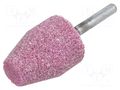 Grindingstone; Ø: 30mm; aluminium oxide; plunger; 6mm PG PROFESSIONAL PG-MC.012