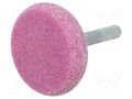 Grindingstone; Ø: 40mm; aluminium oxide; plunger; 6mm PG PROFESSIONAL PG-MG.003