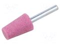 Grindingstone; Ø: 20mm; aluminium oxide; plunger; 6mm PG PROFESSIONAL PG-MN.006
