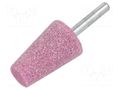 Grindingstone; Ø: 25mm; Ø: 6mm; aluminium oxide; Mounting: rod 6mm PG PROFESSIONAL PG-MN.007