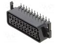 Connector: SCART; socket; female; angled 90°; for panel mounting NINIGI SCART-17