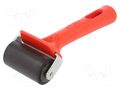 Tool: pressure roller; W: 50mm; soft; rubber; Ø: 36mm IPT ROLLER-50/RD