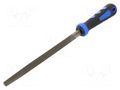 File; triangle; 200mm KING TONY KT-75402-08G