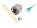 Connector: military; plug; male; PIN: 37; MIL-DTL-38999 Series III AMPHENOL AIR D38999/26FD35PN