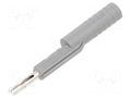 Reducer adapter; banana 4mm socket PHOENIX CONTACT PAI-4-FIX-5/6GY