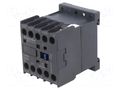 Contactor: 4-pole; NC x2 + NO x2; 24VDC; 10A; TeSys D; W: 45mm SCHNEIDER ELECTRIC CA4KN22BW3