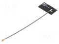 Antenna; Bluetooth,ISM,LoRa,SIGFOX,WiFi,ZigBee; glued; U.FL 2J Antennas P1502P010MC137UFL