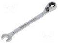 Wrench; combination spanner,with ratchet; 9mm; MicroSpeeder PROXXON PR23131