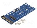 Converter Serial ATA-M.2; M.2,SATA; Cablexpert GEMBIRD EE18-M2S3PCB-01