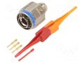 Connector: military; plug; male; PIN: 3; MIL-DTL-38999 Series III AMPHENOL AIR D38999/26FA98PN