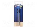 Hacksaw blade-set; wood,jigsaw; 100mm; 12teeth/inch; 2pcs. HÖGERT TECHNIK HT6D661-2