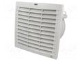 Fan: AC; axial; 115VAC; 254x173x223mm; 581m3/h; 68dBA; ball; IP54 STEGO 01883.9-00