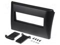 Radio frame; Fiat; 1 DIN; black ACV RAM-40.125