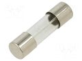 Fuse: fuse; 20A; 250VAC; quick blow; glass; 5x20mm; bulk OPTIFUSE FSC-20A