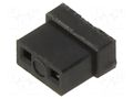 Connector: pin strips; jumper; female; 2A; 2mm; 1x2; Plating: tinned HARWIN M22-1900046