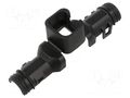 Cable holder; female; PIN: 4; straight; DT DEUTSCH 1011-263-0405