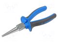 Pliers; round,elongated; 160mm; 476/1BI UNIOR UNIOR-607881