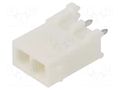 Connector: wire-board; socket; male; PIN: 2; 600V; straight; THT TE Connectivity 1-770166-1