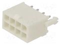 Connector: wire-board; socket; male; PIN: 8; 600V; straight; THT TE Connectivity 1-794073-0
